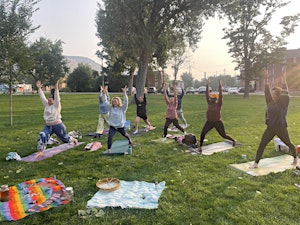 Fall Equinox Yoga and River Dip
