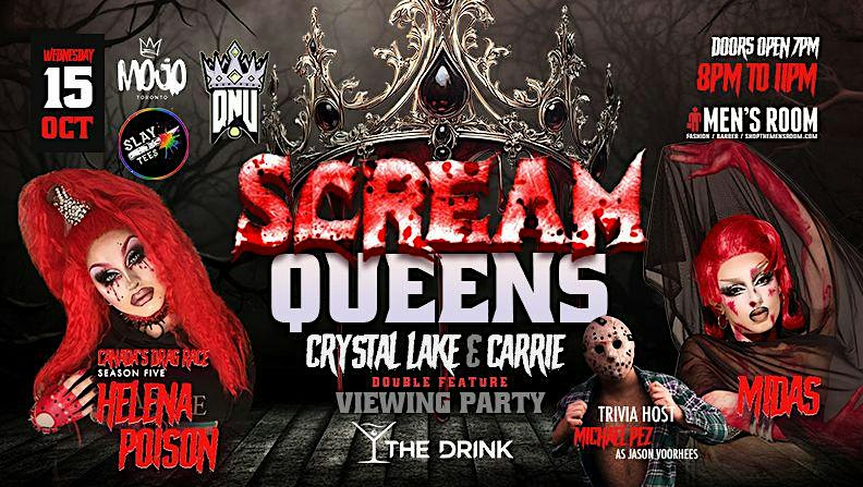 SCREAM QUEENS - The "Carrie" & "Crystal Lake" Premeire Double Feature