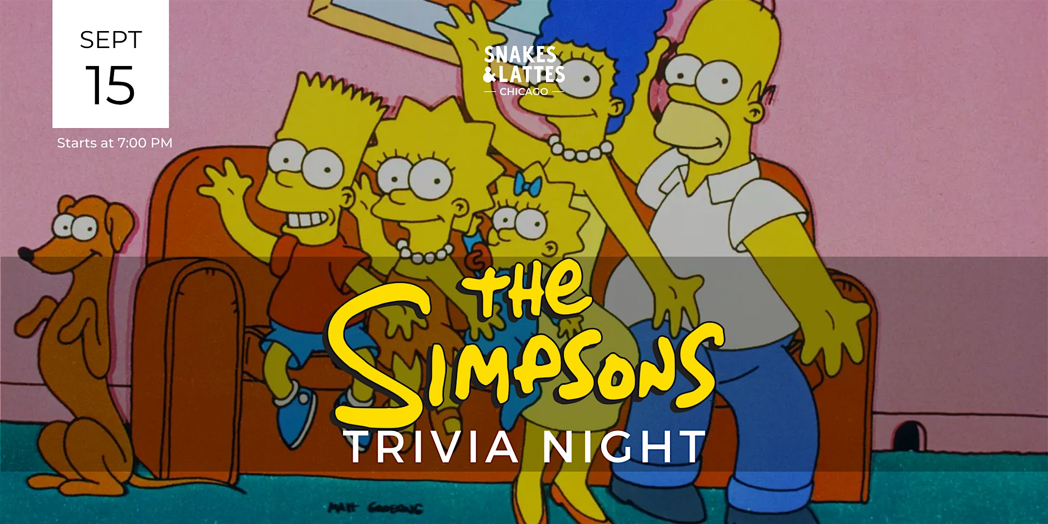 The Simpsons Trivia Night - Snakes & Lattes Chicago (US)