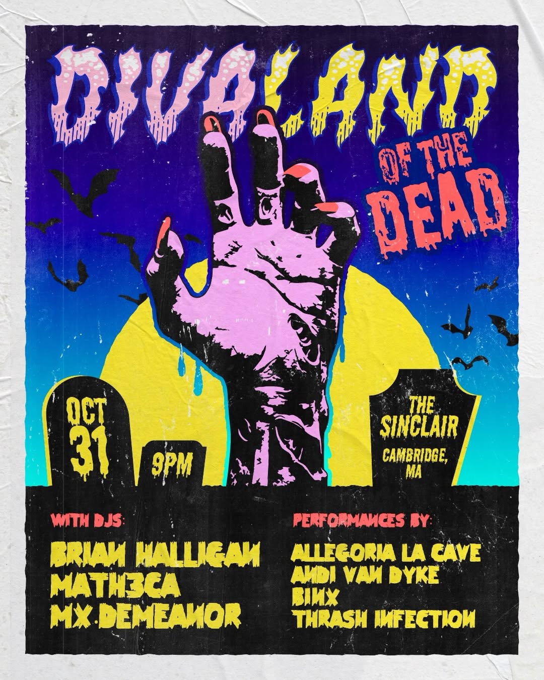Divaland of the Dead: Brian Halligan, Math3ca, Mx. Demeanor