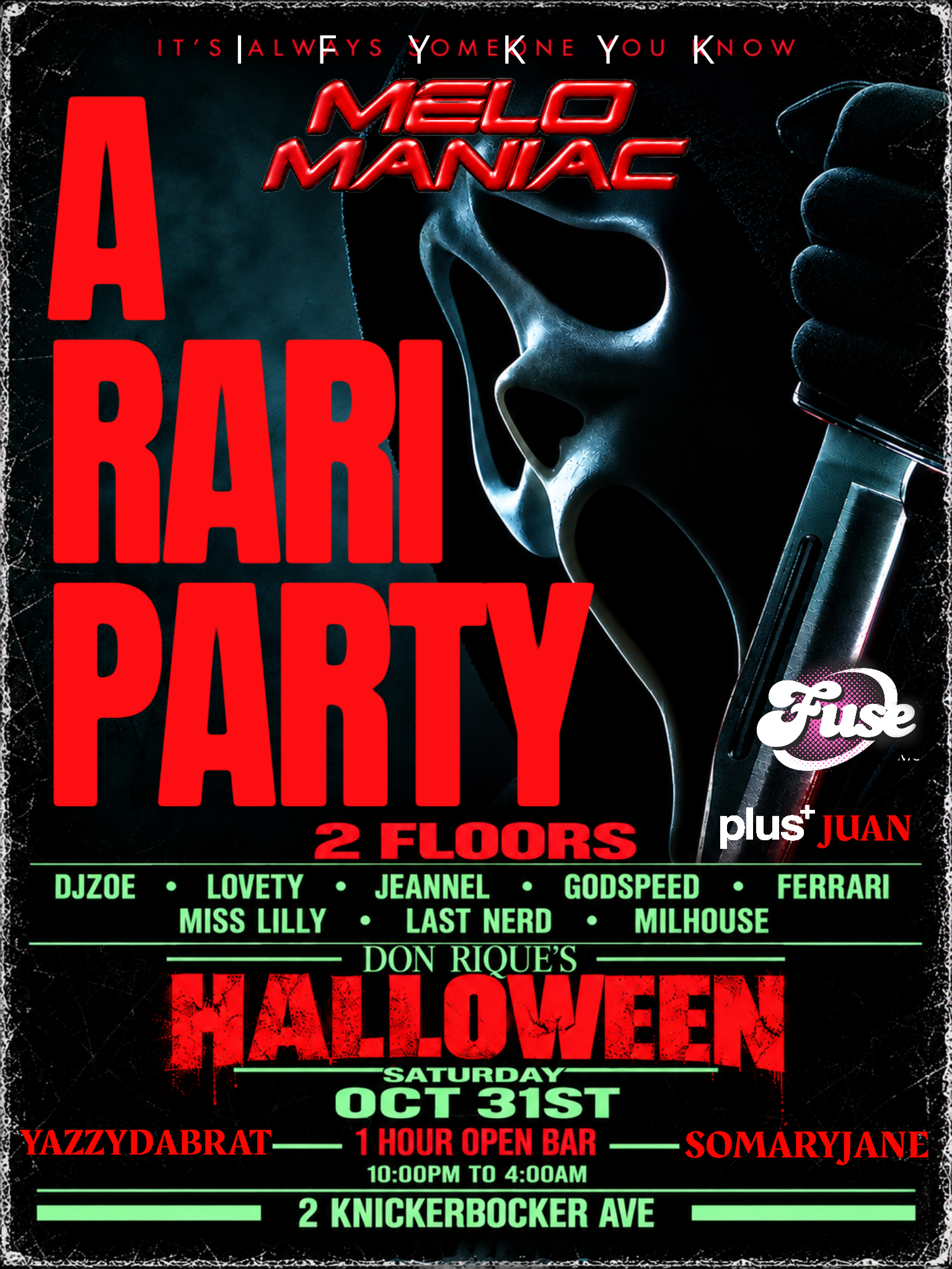 ARARIPARTY X MELOMANIAC