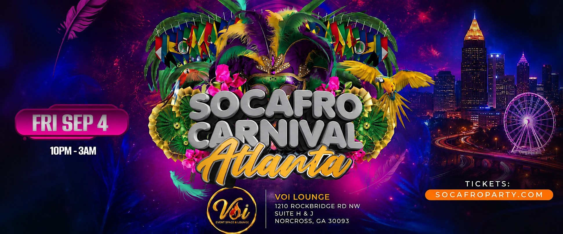 Socafro Carnival Atlanta