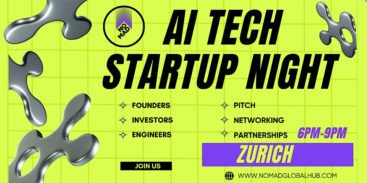 AI Tech & Startup Night — Zürich
