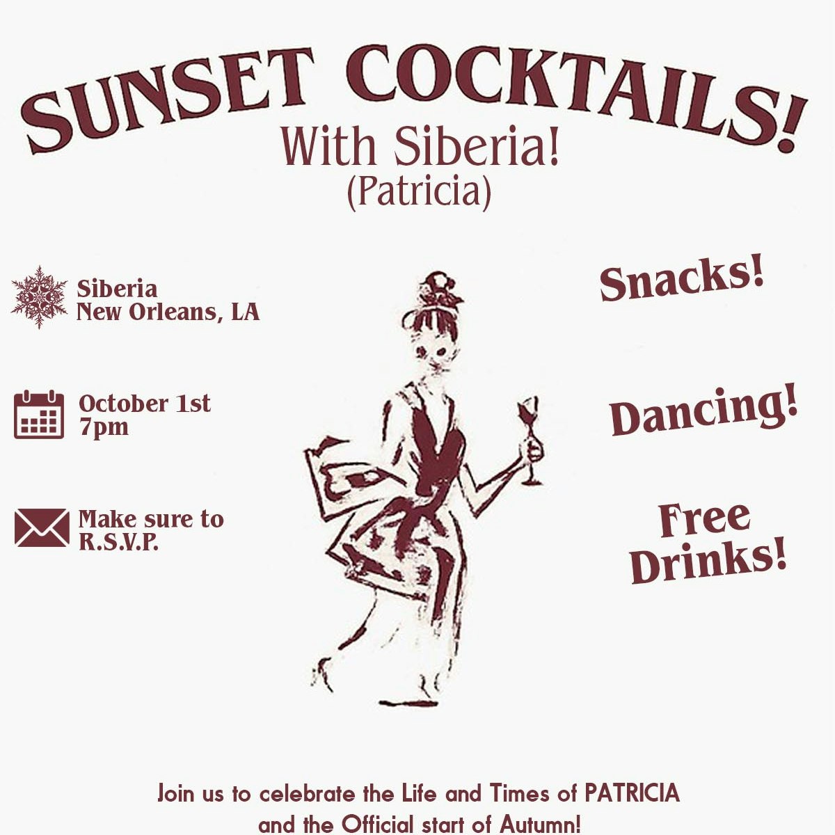 Sunset Cockatils with Siberia (Patricia)
