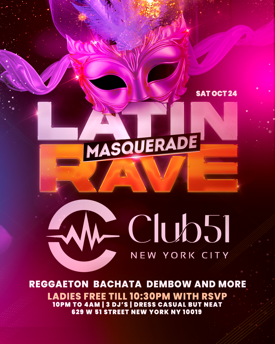 Latin Rave Saturday
