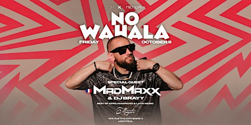 NO WAHALA:  Afro x Latin x Amapiano Party
