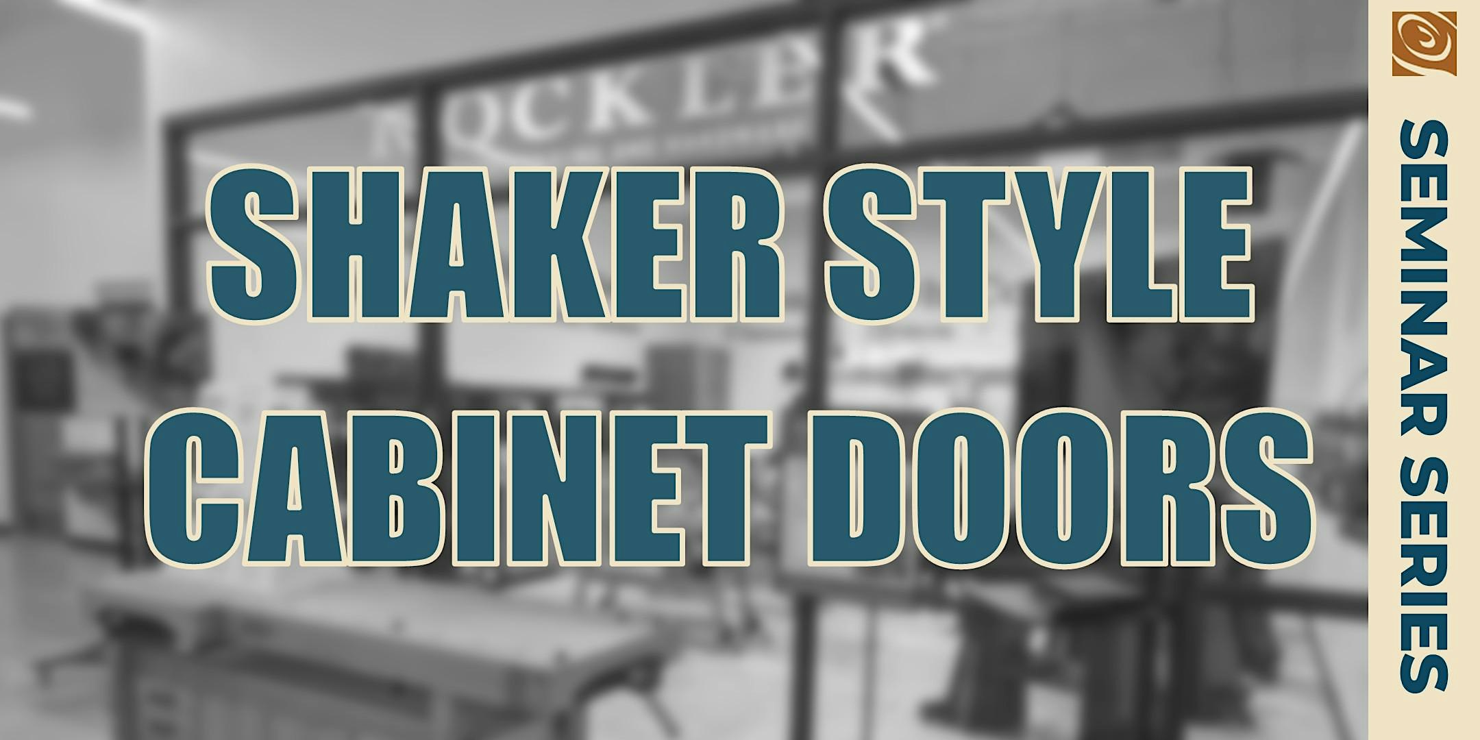 Shaker style cabinet door