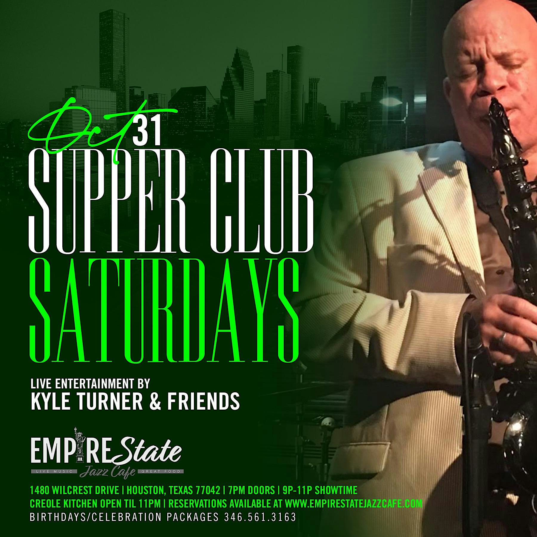 Kyle Turner & Friends Live Saturday 10/31