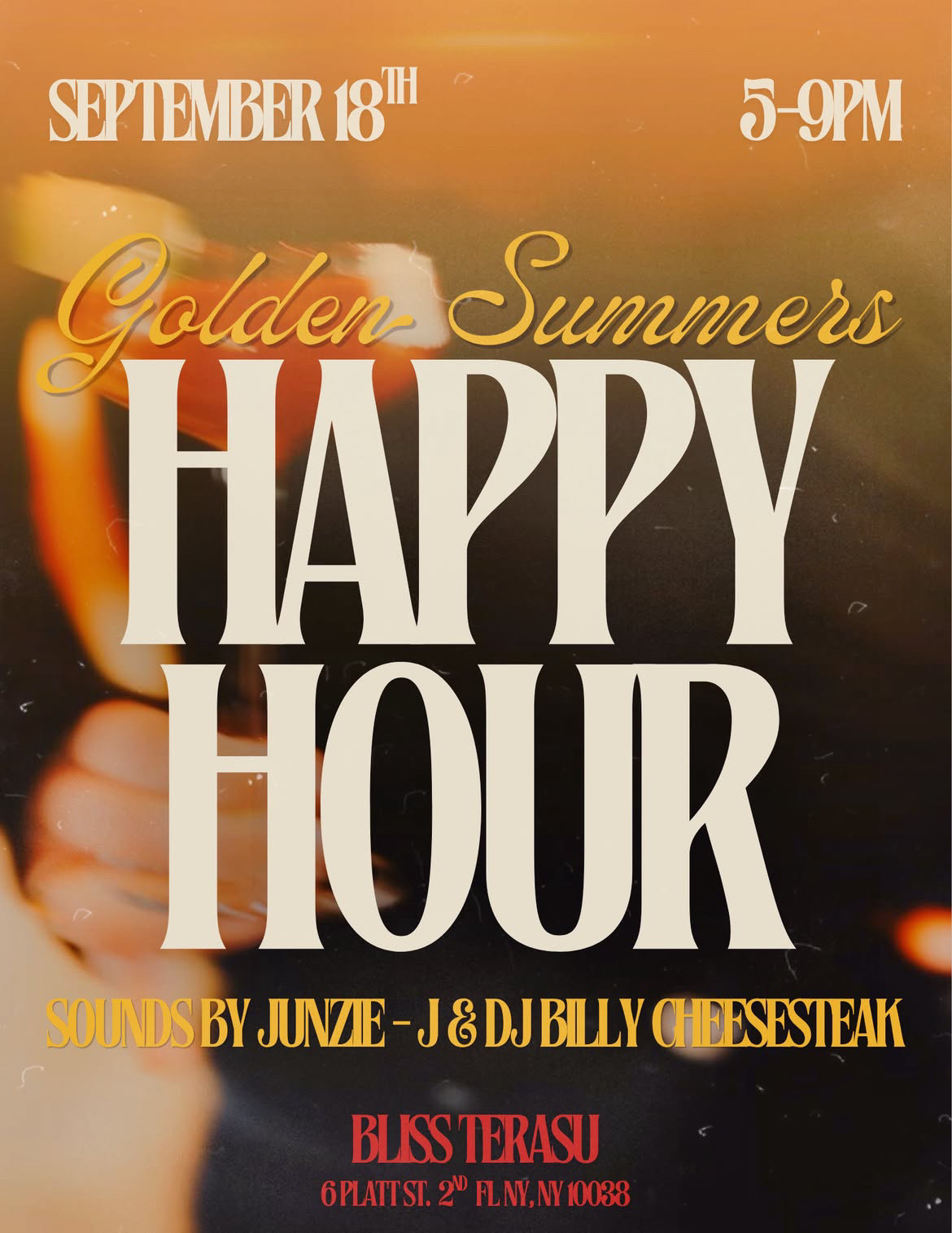 Golden Summers: FREE Happy Hour