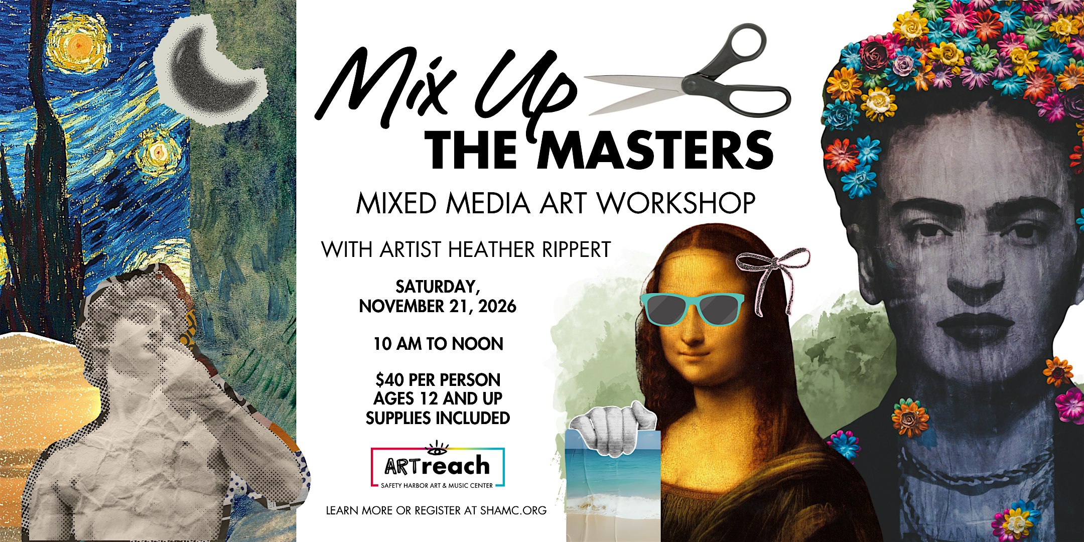 Mix Up The Masters Art Workshop