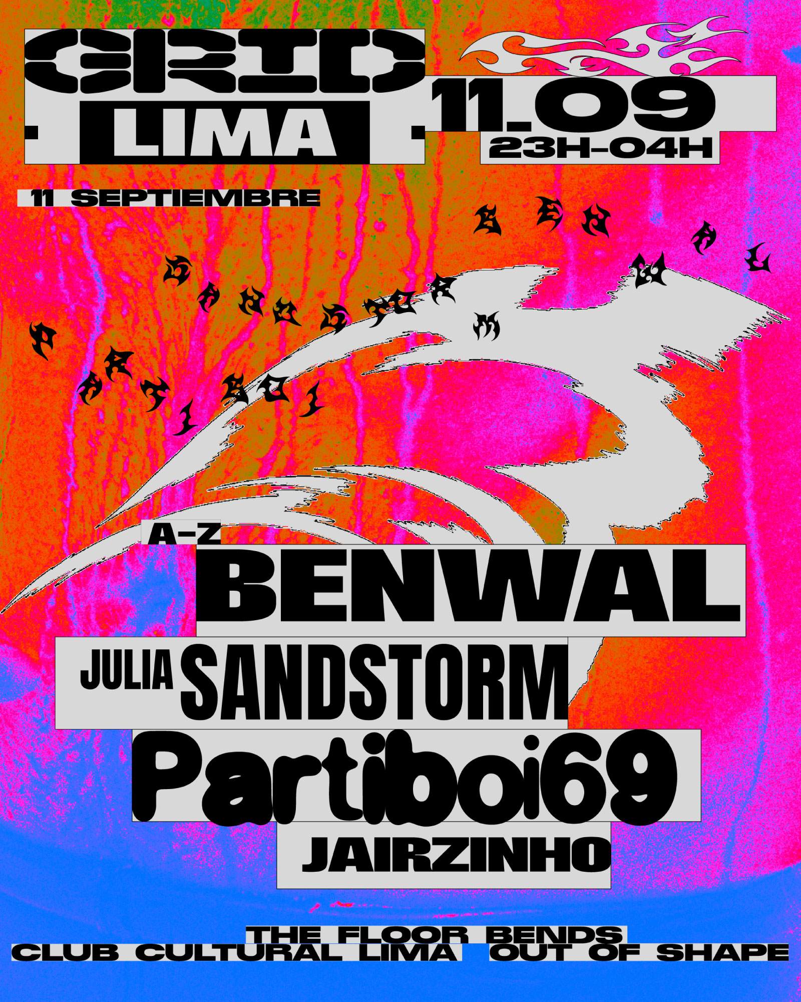 The GRID Lima: Partiboi69, Benwal, Julia Sandstorm, Jairzinho