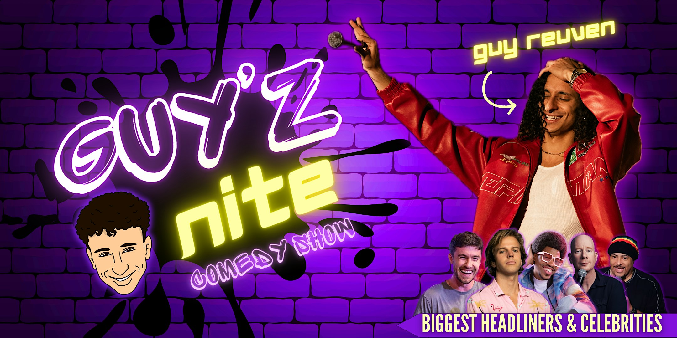 TUESDAY OCTOBER 27: GUY'Z NITE COMEDY SHOW