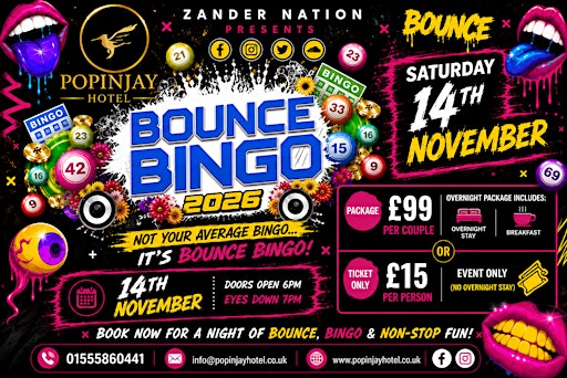 Zander Nation Presents Bounce Bingo