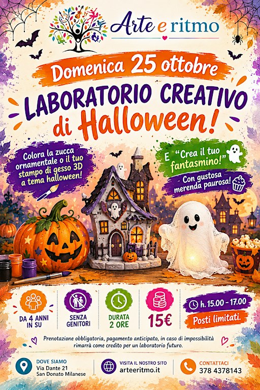 Laboratorio creativo di Halloween