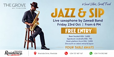 Zawadi Band Live Saxophonist Session