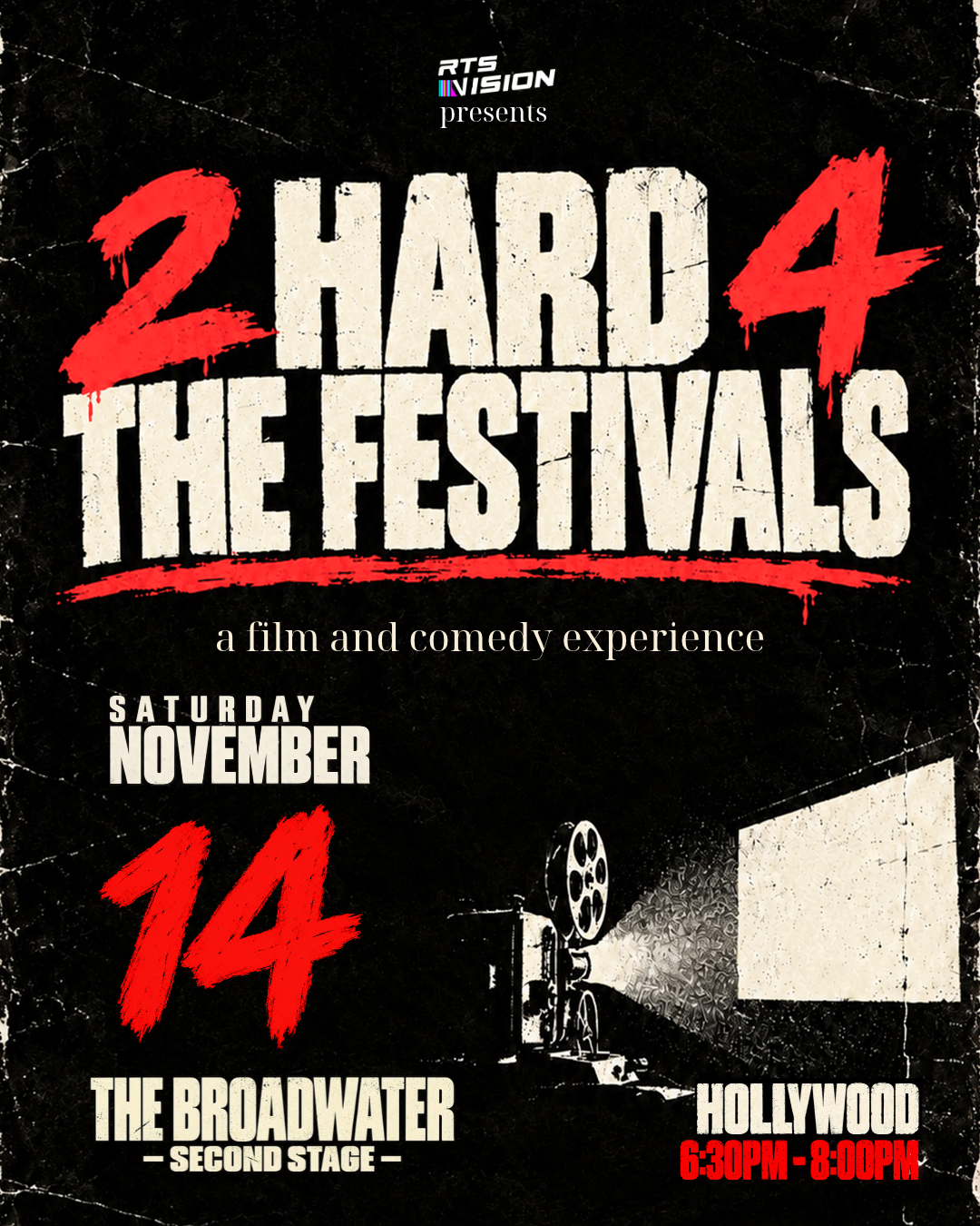 2 HARD 4 THE FESTIVALS