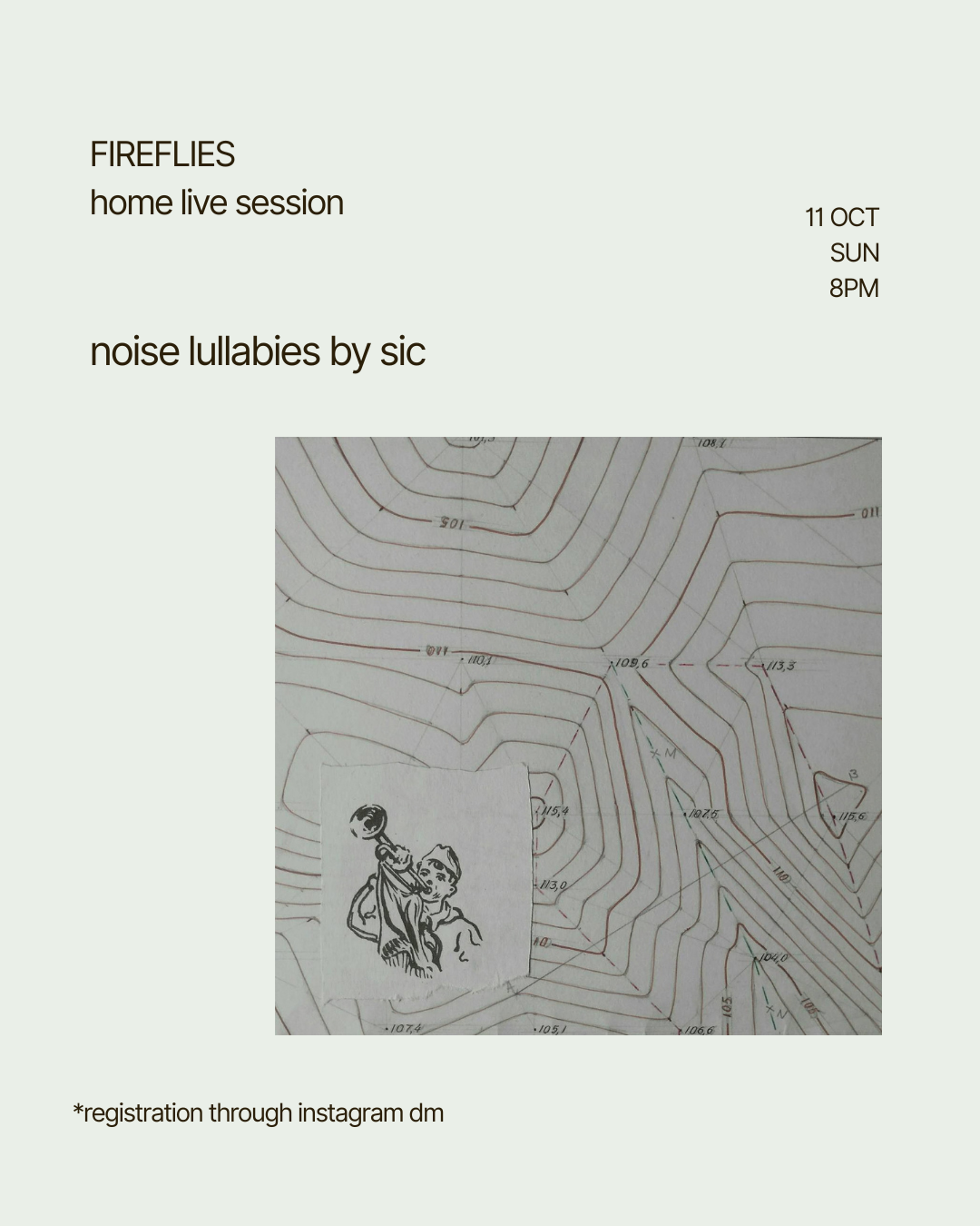 Fireflies home live session - Noise lullabies by sic