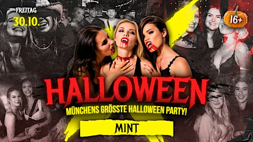 MÜNCHENS GRÖßTE HALLOWEEN PARTY