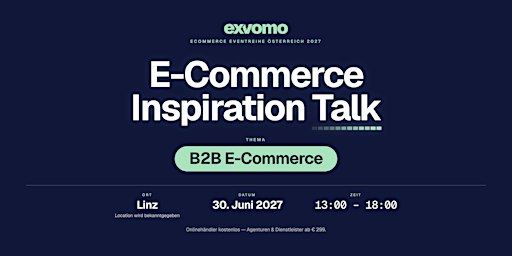 E-Commerce Inspiration Talk: B2B E-Commerce
