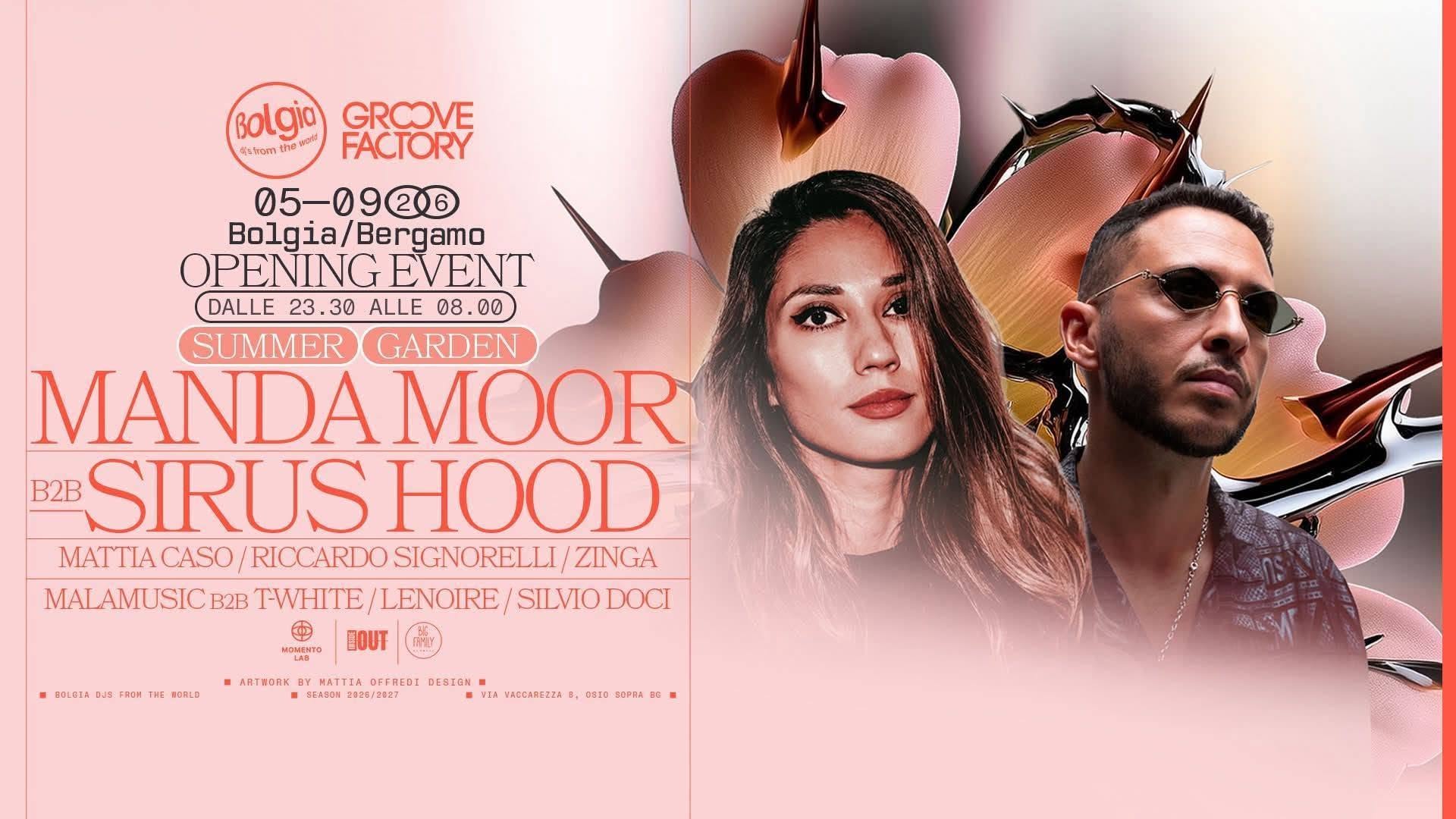 Manda Moor b2b Sirus Hood, USH