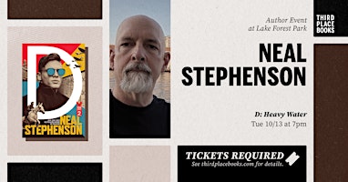 Neal Stephenson presents 'D: Heavy Water'