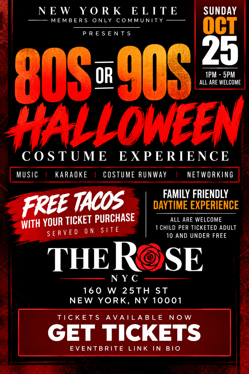 NYC Halloween Costume Experience | Music · Models · Runway · Networking
