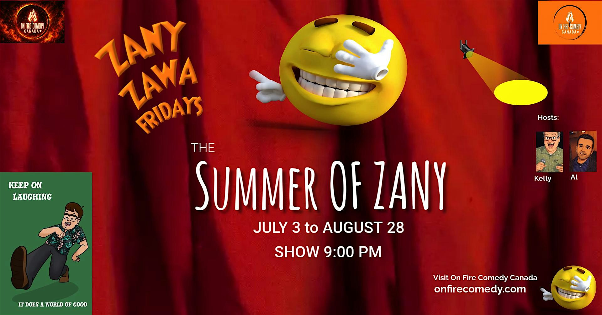 Zany Zawa Friday Night Comedy