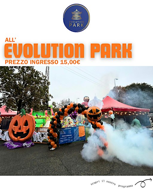 Halloween party all’evolution park