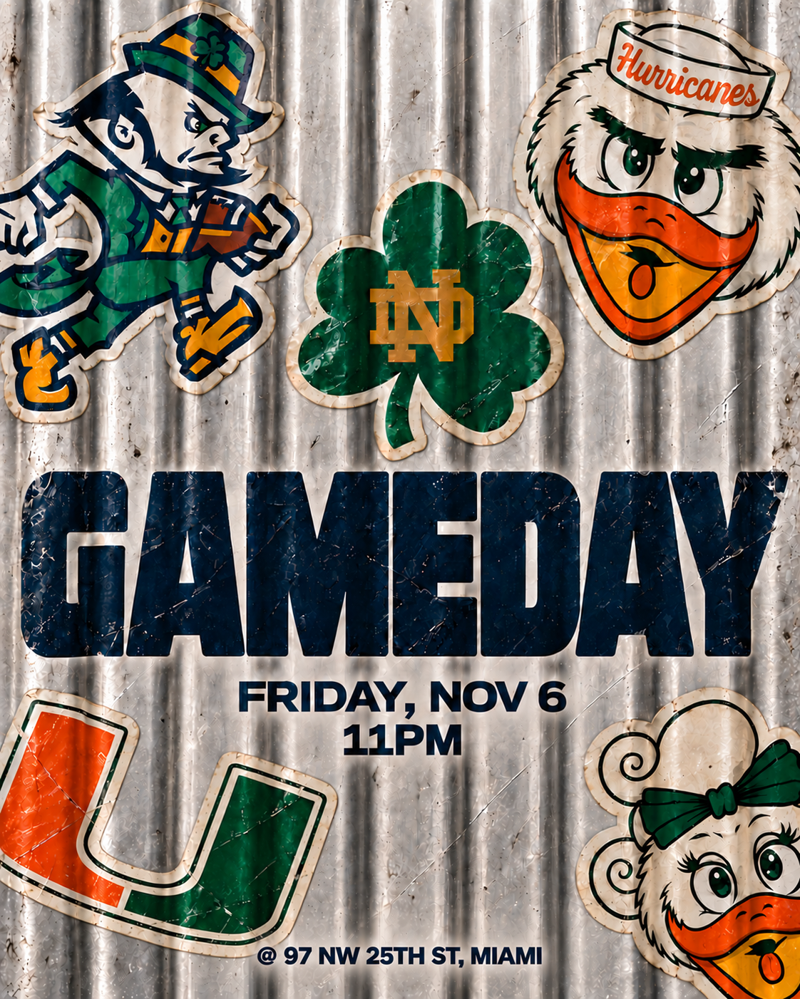 GAMEDAY: UM vs ND