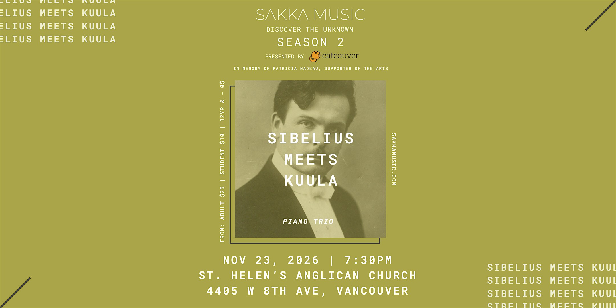 Sibelius meets Kuula - Piano Trio