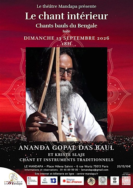 Le chant intérieur - Chants bauls du Bengale