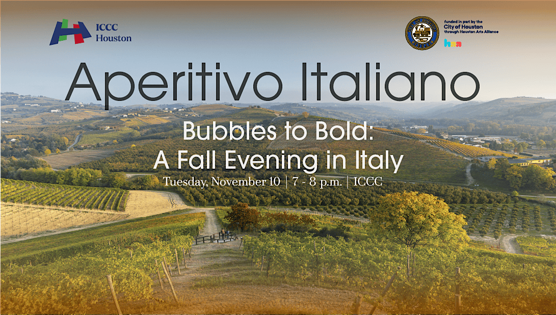 Aperitivo Italiano: Bubbles to Bold - A Fall Evening in Italy