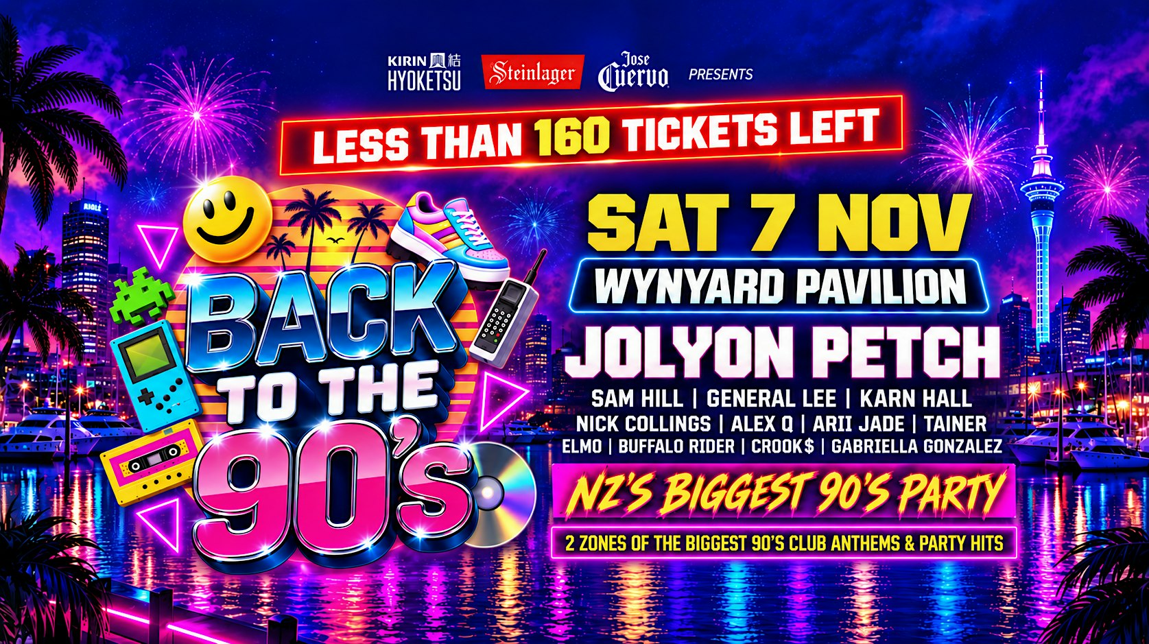 Back To The 90's - Auckland (New Venue)