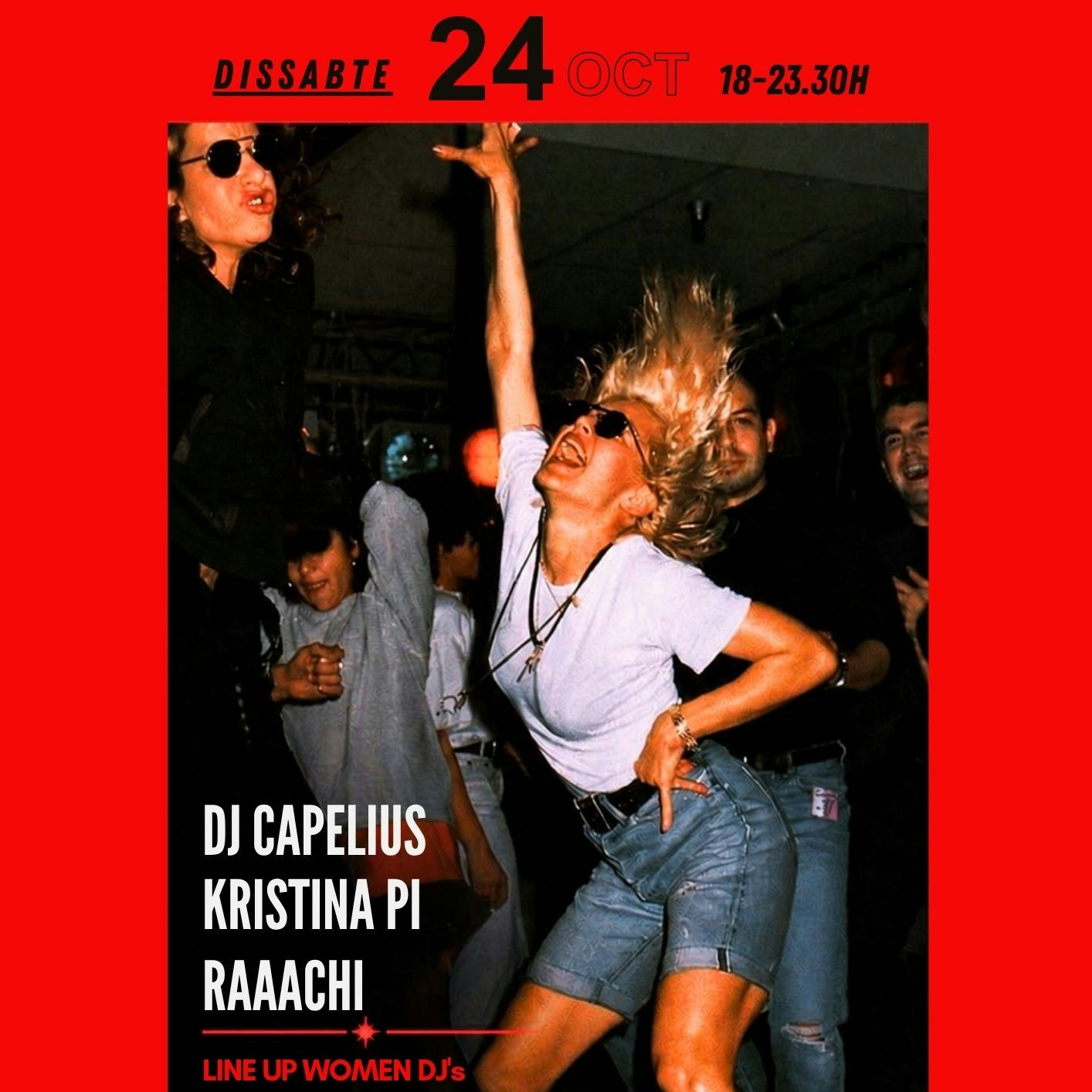 CÓÑO!: Dj Capelius + KRISTINA PI + RAAACHI