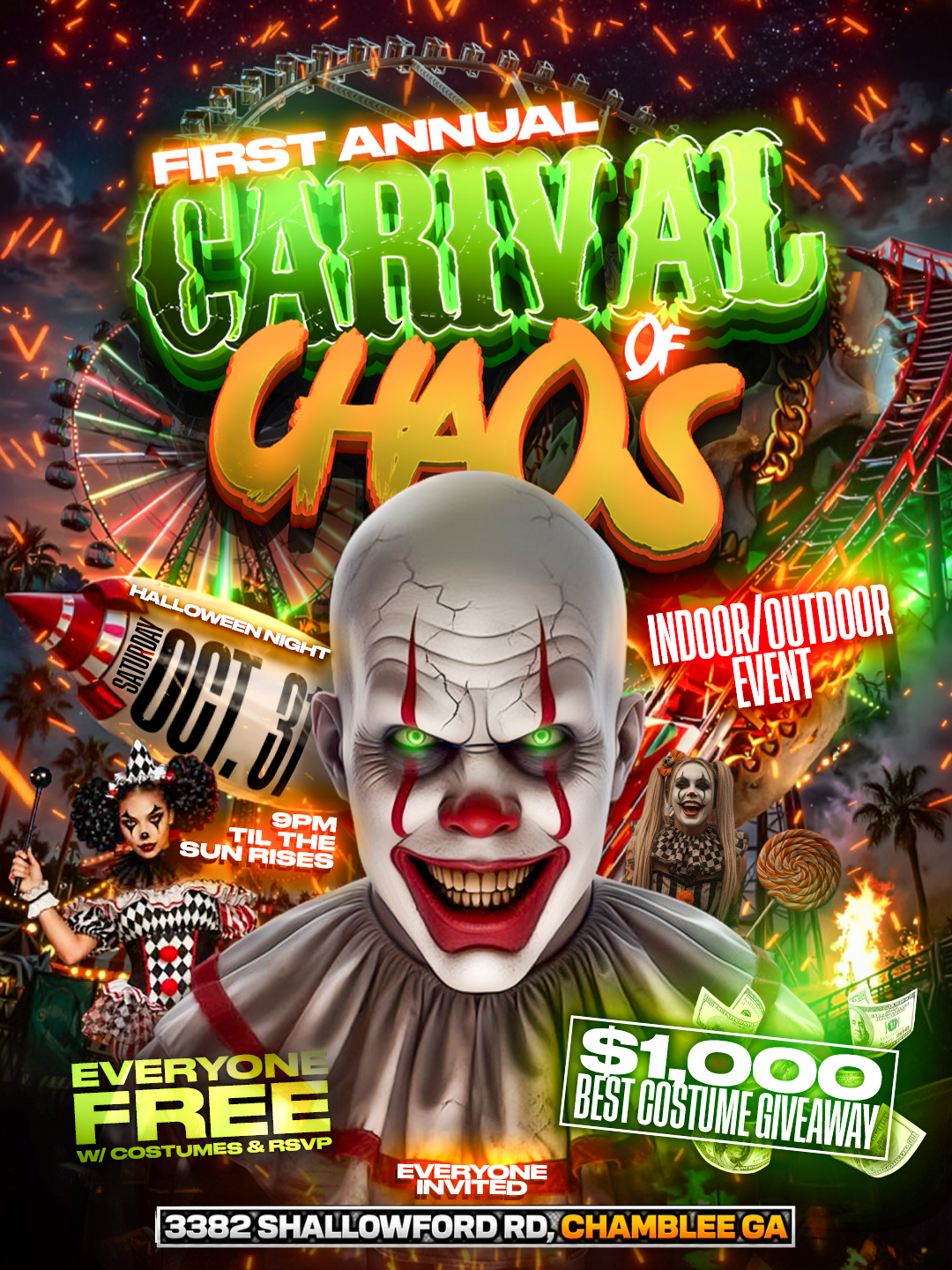 CARNIVAL OF CHAOS (BLOCK PARTY)