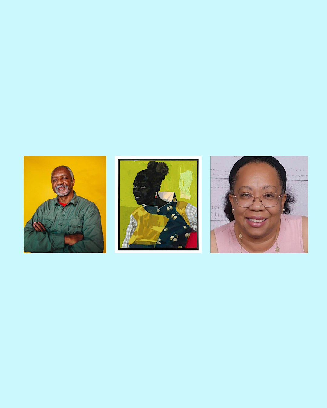 Art Workshop with Amy Bryan, inspired by the work of Kerry James Marshall
