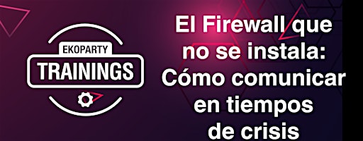 EKOPARTY TRAININGS: EL FIREWALL QUE NO SE INSTALA