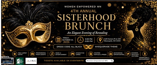 4th Annual Sisterhood Brunch: An Elegant Evening of Revealing