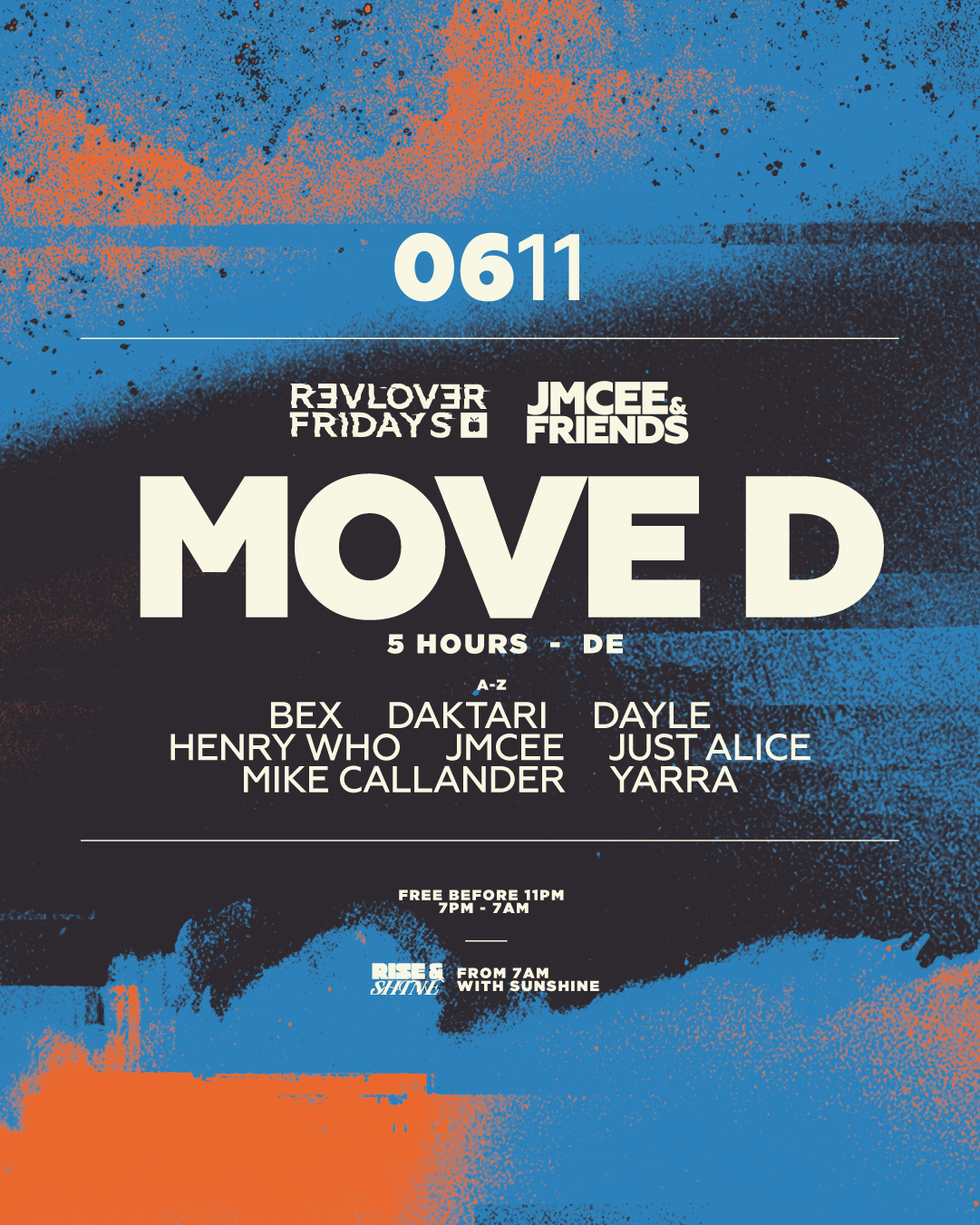 Move D (DE) — Revolver Fridays, Jmcee & Friends