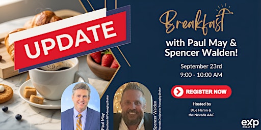 Breakfast with NV DMB Spencer Walden & MB Paul May!