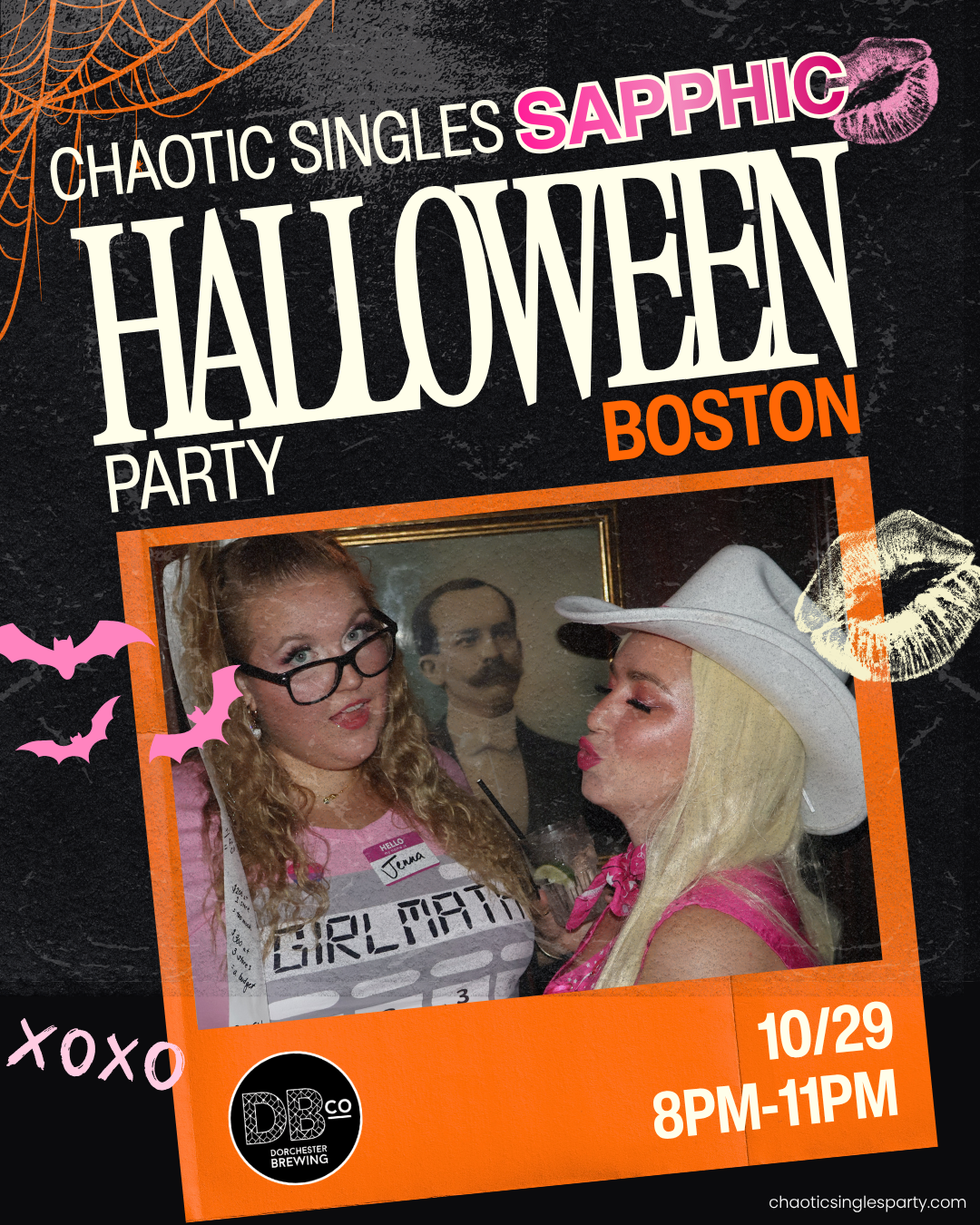 Chaotic Singles SAPPHIC HALLOWEEN Party (Boston)