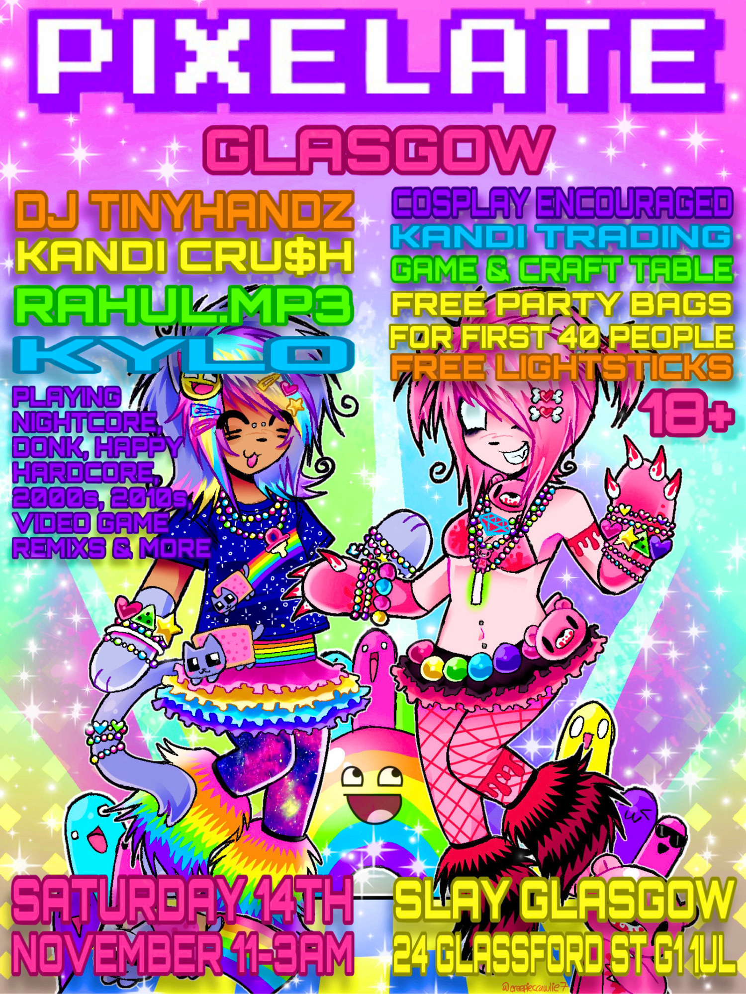 PIXELATE Glasgow