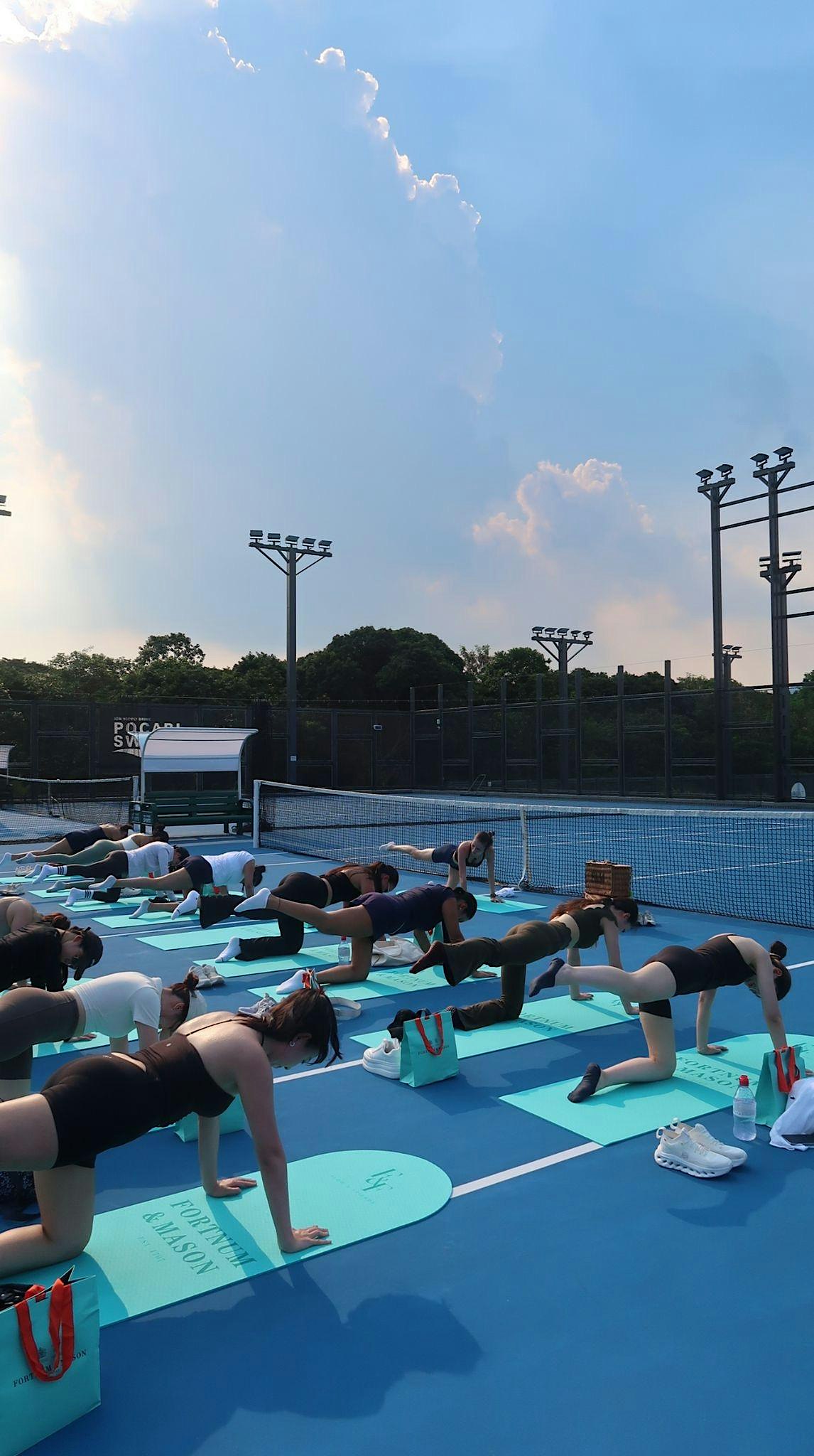 Pilates, Brunch & Tennis