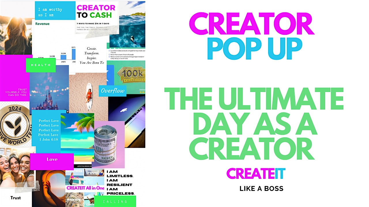 Creator  Pop Up in Miami to CREATEIT Like a Boss
