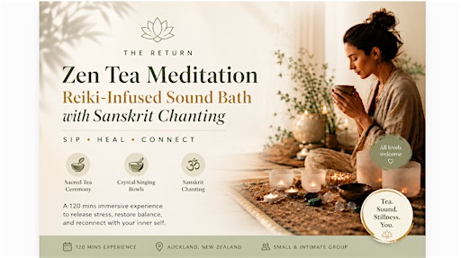 Self care- Zen Tea Meditation and Sound bath
