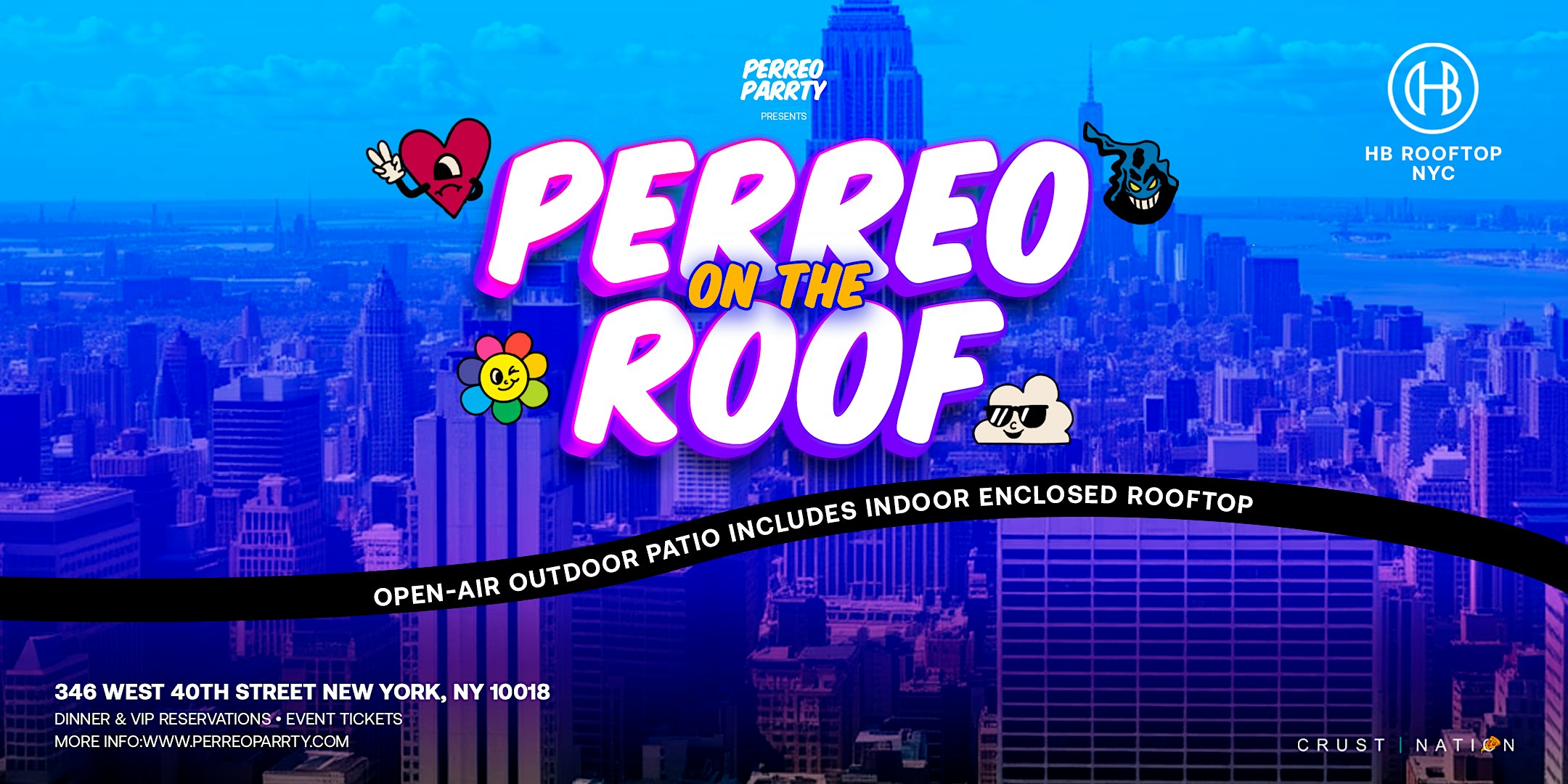 Perreo on the Roof - Latin & Reggaeton Rooftop Dance Party NYC