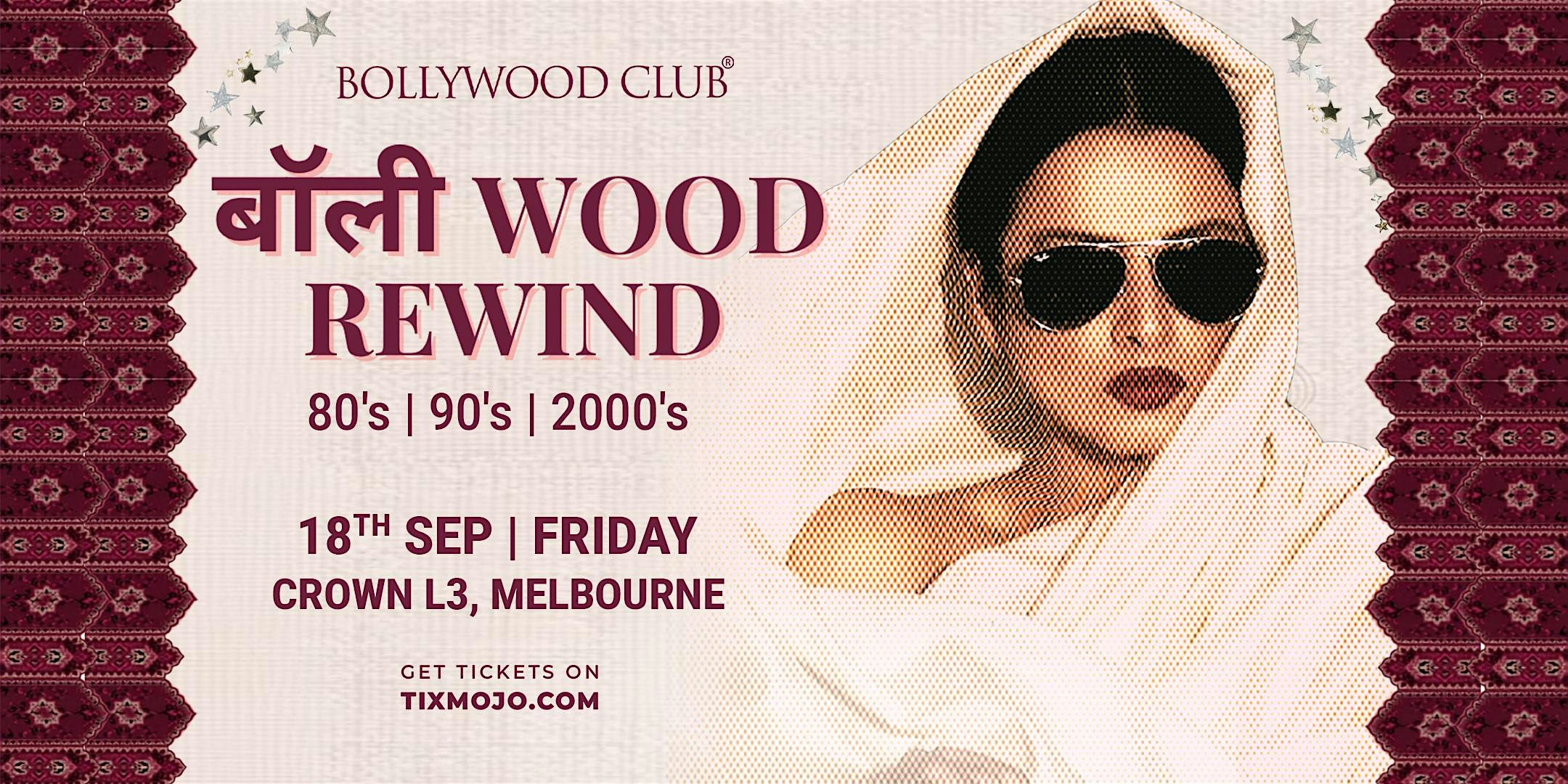Bollywood Club Presents Bollywood Rewind at Crown, Melbourne