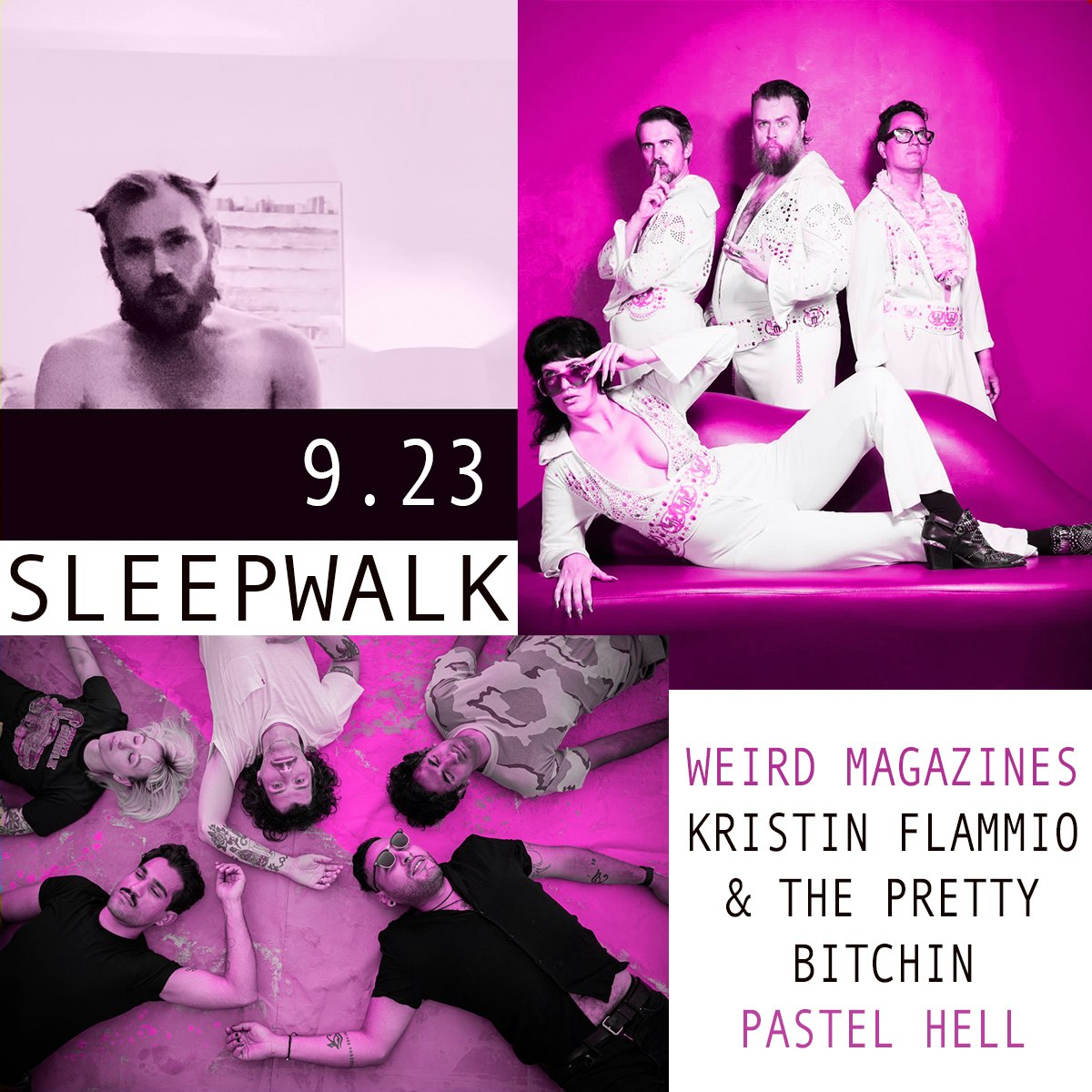 Pastel Hell, Kristin Flammio & The Pretty Bitchin, Weird Magazines