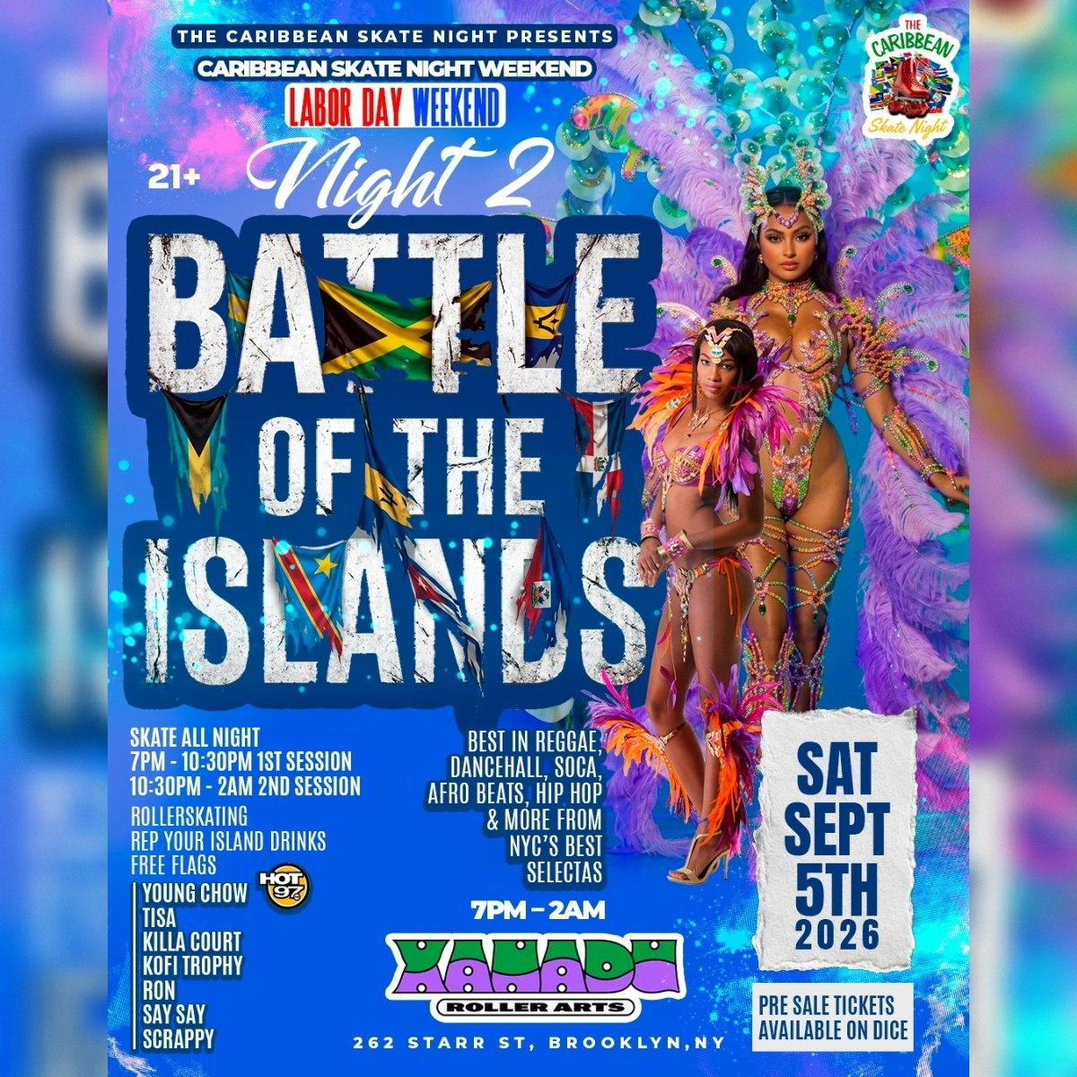 Battle of the Islands (skate all night)