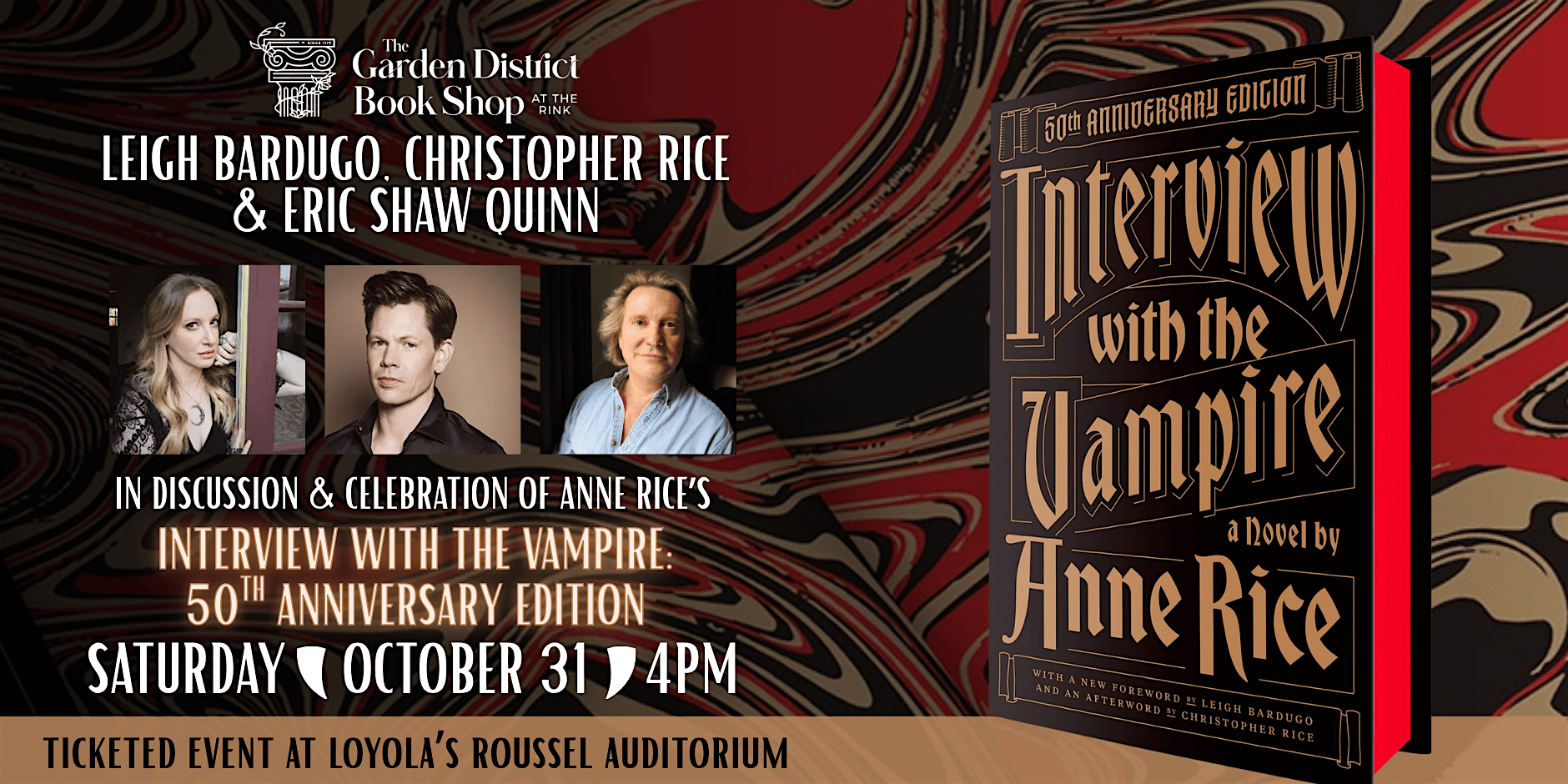 Interview with the Vampire: 50th Anniversary Event